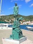 Standbeeld Odysseus in Vathi