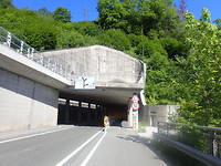 Het eerste tunneltje