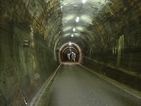 Een van de tunnels