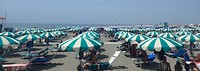 Druk strand