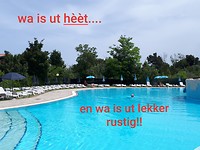 Tweede Pinksterdag wat een verschil in drukte met gisteren