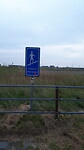 Onvriendelijke onderbreking in fietspad