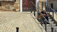 Gitarist in Astorga