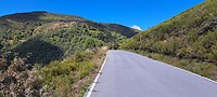 The road ahead is empty