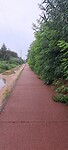 Prachtig fietspad langs de Miñho