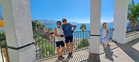 Wij op het balkon van Europa