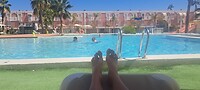 Ontspannen in en aan het zwembad hotel Dos Playas