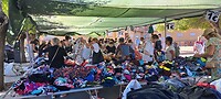 Graaien op de markt