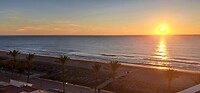 Zonsopkomst Peñíscola