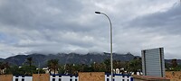 Laag hangende bewolking