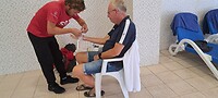 Voor de tweede keer in de Spa bij de ehbo