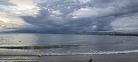Prachtige wolken partijen, liever zagen we strak blauw.