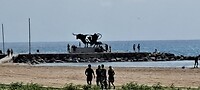 Het strand van Vilanova i la Geltrú