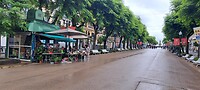 Één van de bloemenkioskjes op de Ramblas
