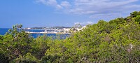 Uitzicht op Sitges