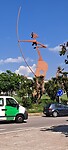 Boogschutter op rotonde in Mataró