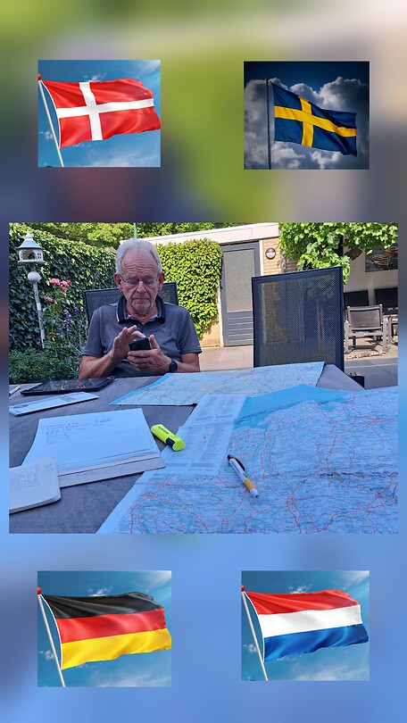 De route is uitgezet!