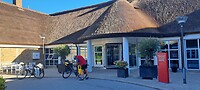 Klaar voor vertrek van mooie locatie
