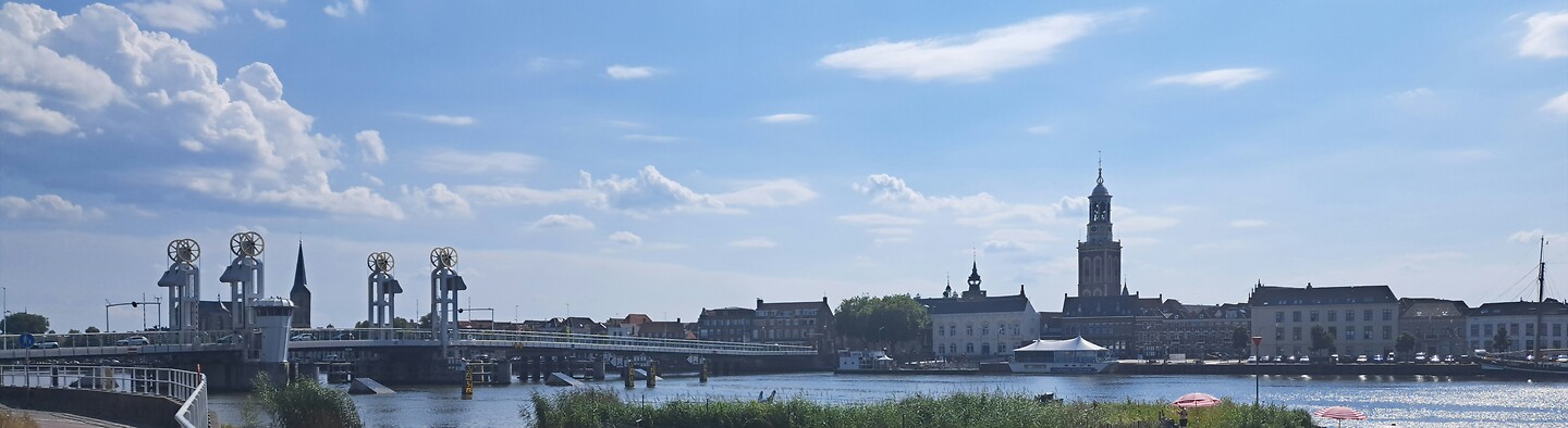 Zicht op Kampen