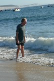 12-9 pootje baden in de oceaan