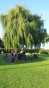 De eerste camping, er zullen nog velen volgen... voor de eerste keer de boel inpakken na de nacht.