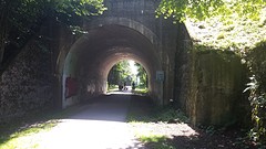 Een van de tunnels over de Vennbahn.
