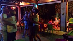 Feestje op de camping, gezellig!