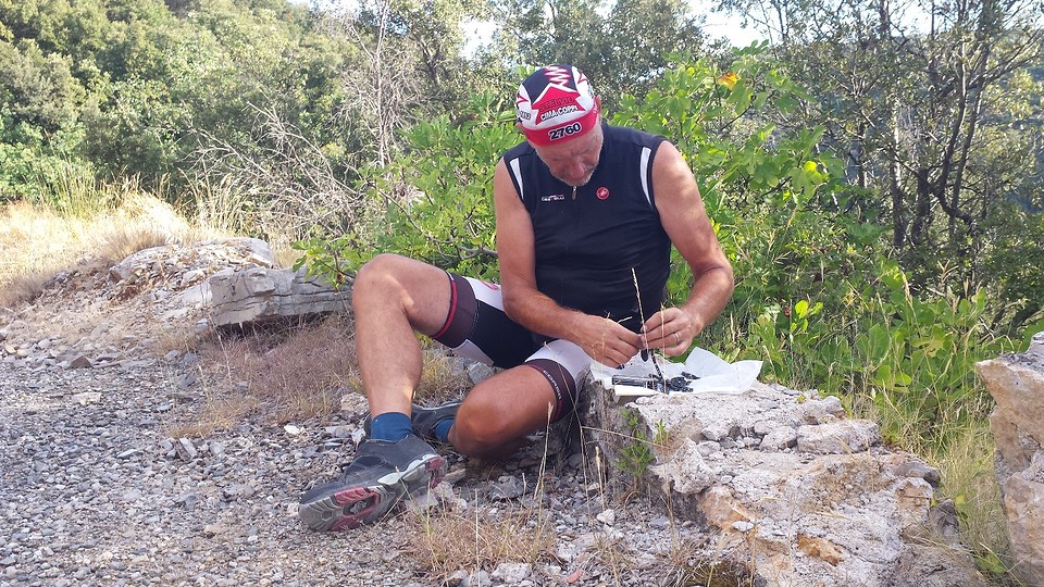 Pech in de Gorge Hérault, Frankrijk