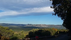 Uitzichten zijn prachtig naar de Hérault, Frankrijk