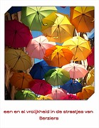 Een en al vrolijkheid.