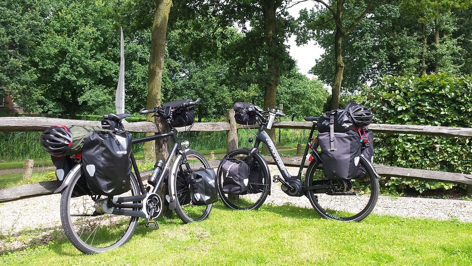 Eerste stop langs de Linge, voordat we elkaar treffen bij Michel en Gitta