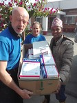 Training Day 5: donated material for villages
