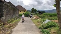 Dutch family on the bikes in Bali!