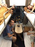 4 beds, 5 people ...