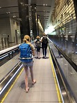 On the way home