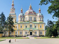 Nice architecture in Almaty