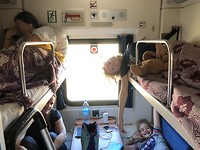 On the way to Uzbekistan