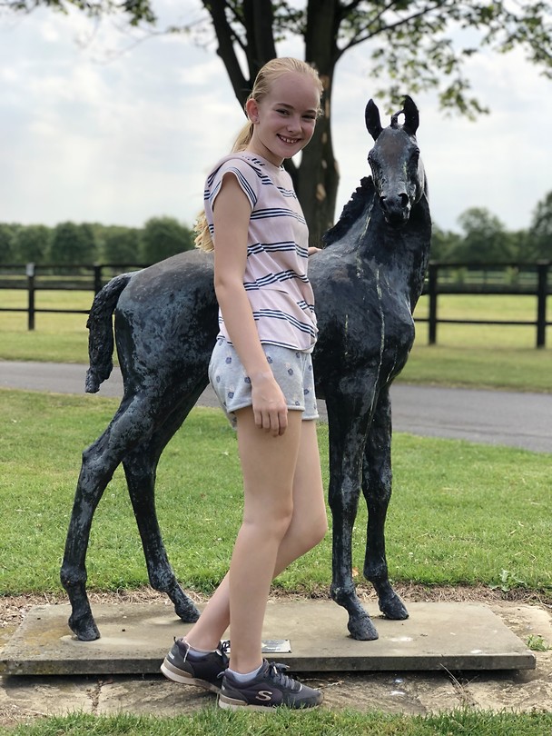 National Stud foal statue