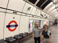 Angels at Angel station
