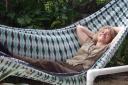Mieke relaxed