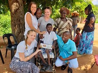 A home visit to Peter* and his Gogo