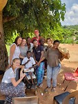 A group picture at our visit with Peter*