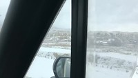 sneeuw onderweg