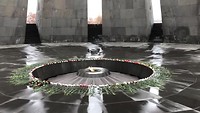 Memorial bij het genocide museum