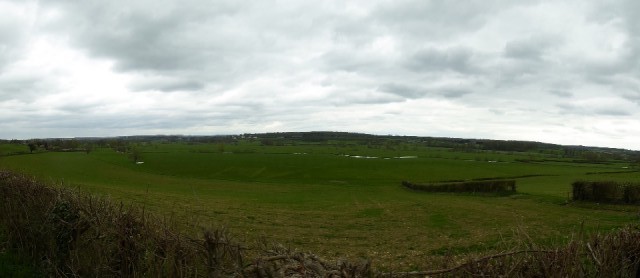 Panorama bij Luanges.