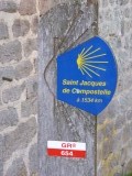 St. Goussaud, nog 1536km te gaan.
