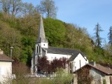 Kerk in Le Pont de Noblat.