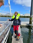 Natte aankomst op Norderney…