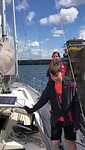 Vlog vanuit de sluis bij Kiel-Holtenau