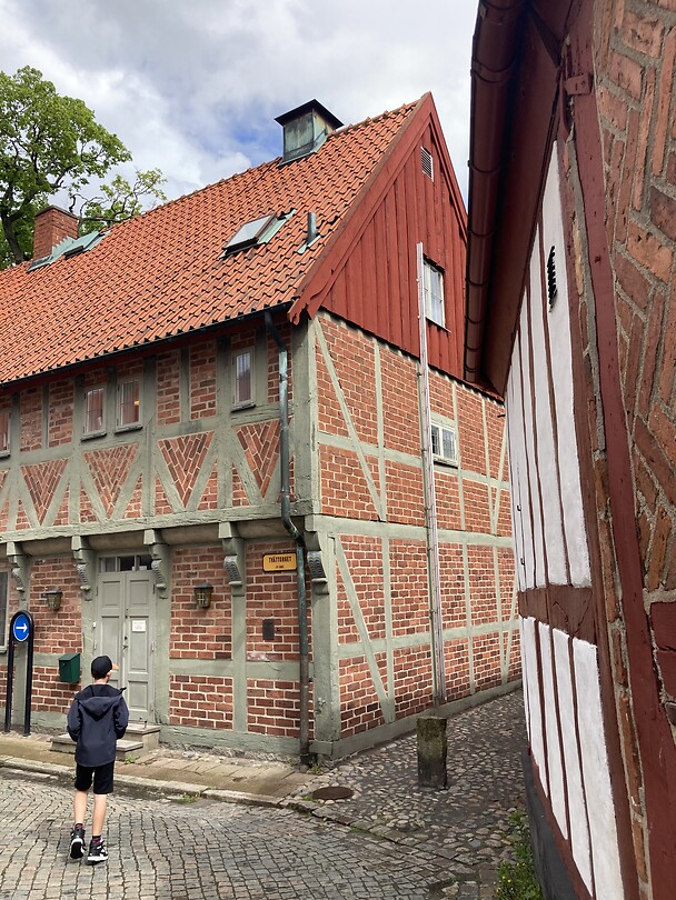 Vakwerkhuizen in Ystad